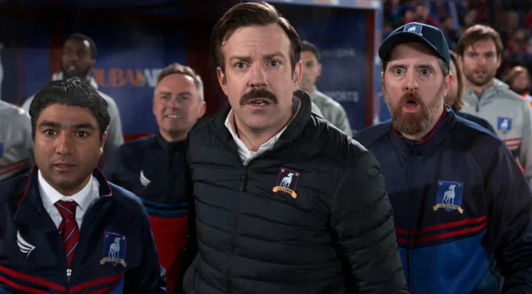 Момент из трейлера сериала Тед Лассо